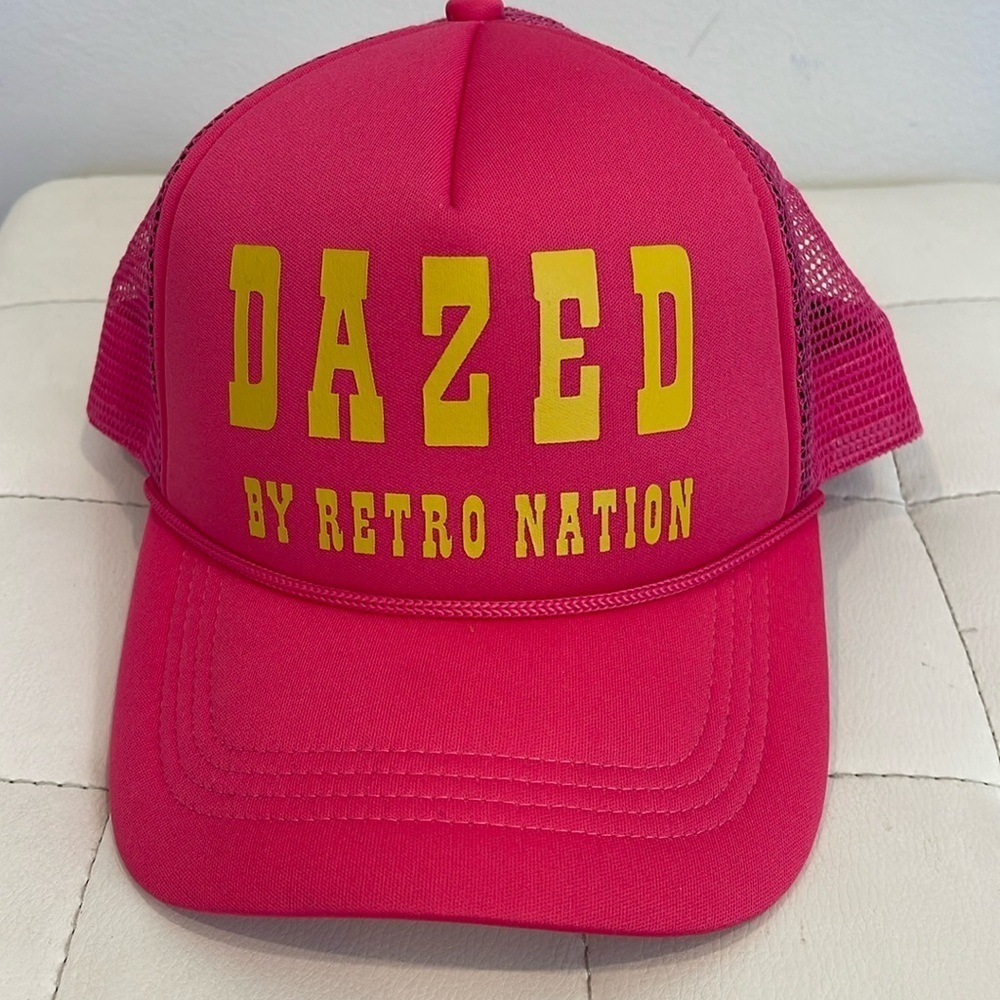 DAZED by Retro Nation Hot Pink Hat